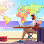 Trabalhar viajando: como suas habilidades financiam suas jornadas