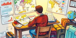 Planejamento anual de viagens: organize seu calendário financeiro