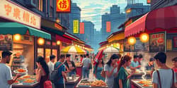 Comida de rua: explore a culinária local e economize