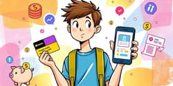 Controle parental com cartões para adolescentes: um passo para a educação financeira