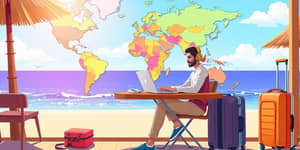 Trabalhar viajando: como suas habilidades financiam suas jornadas
