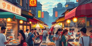 Comida de rua: explore a culinária local e economize