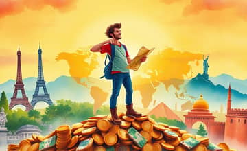 De zero a viajante: construa sua fortuna para ver o mundo