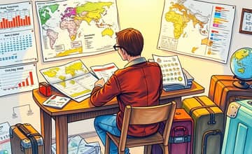 Planejamento anual de viagens: organize seu calendário financeiro