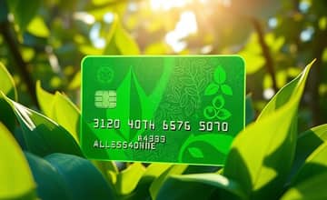 Cartões com foco em sustentabilidade: gaste com propósito