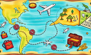 O mapa do tesouro financeiro para sua próxima viagem