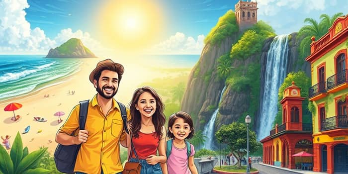 Melhores destinos econômicos para viajar com a família