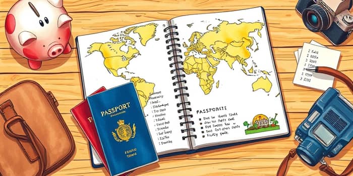 Como se preparar financeiramente para viagens longas em 2025