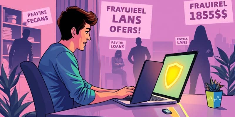 Como evitar golpes ao solicitar empréstimos pela internet