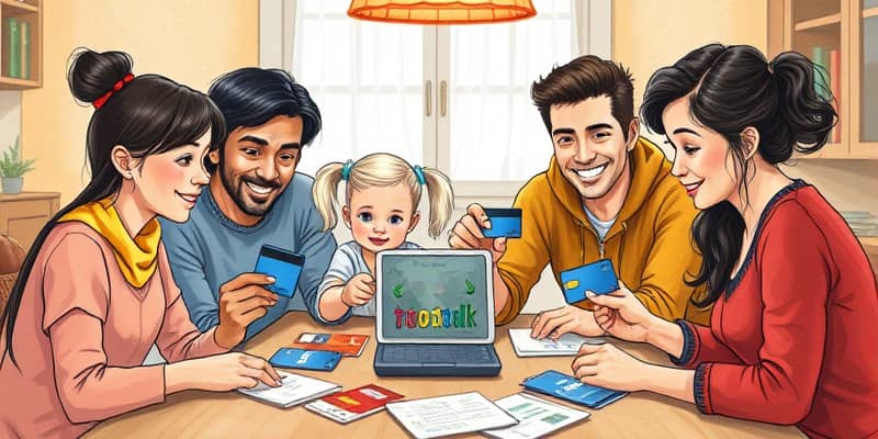 Cartões para dependentes: controle os gastos da família