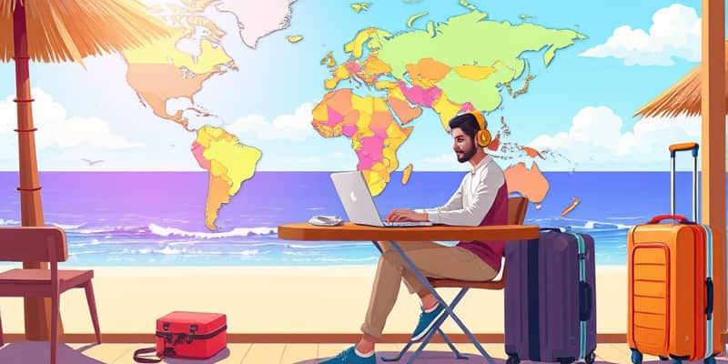 Trabalhar viajando: como suas habilidades financiam suas jornadas