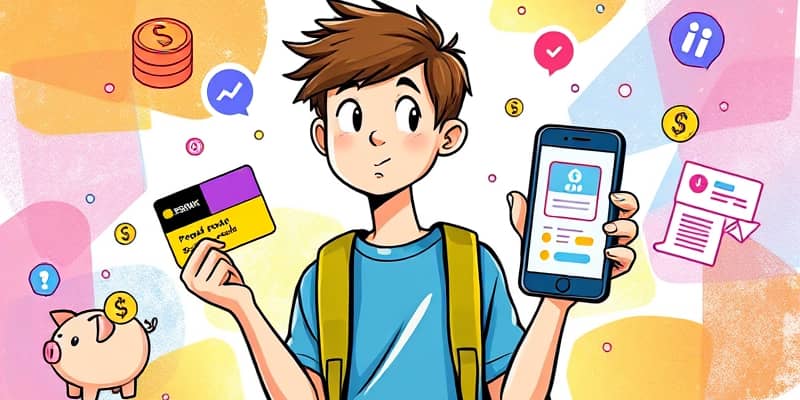 Controle parental com cartões para adolescentes: um passo para a educação financeira