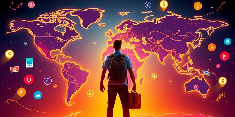 Dinheiro sem fronteiras: dicas para gerenciar suas finanças no exterior